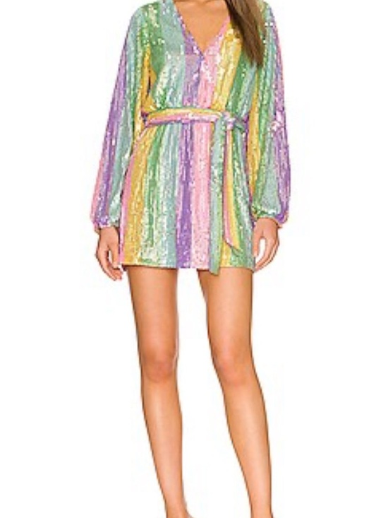 Show Me Your MuMu Dresses & Skirts - Show Me Your MuMu Dusty Rose Sequin Top